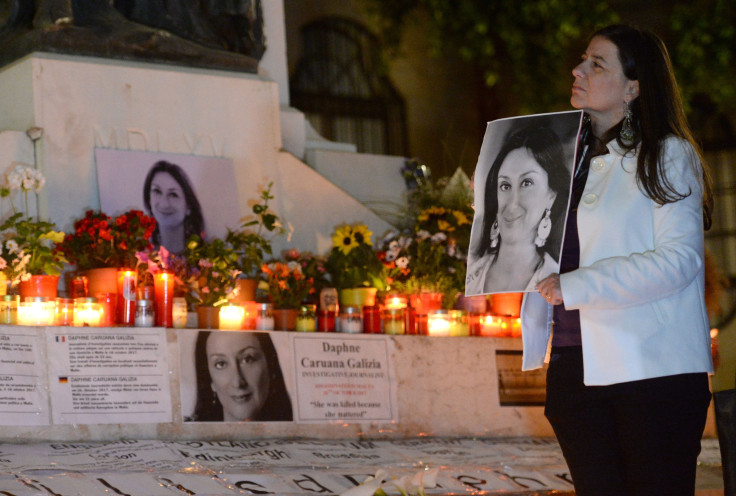 FILE — Vigil for Slain Journalist Caruana Galizia in Malta